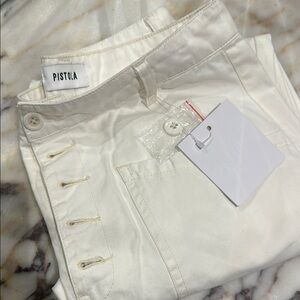 Pistola Women's White Jeans